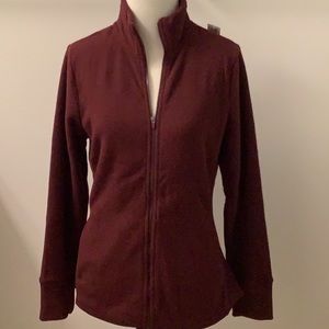 Old Navy: Microfleece Full-Zip Top Jacket - Women’s Size S - Raisin Arizona